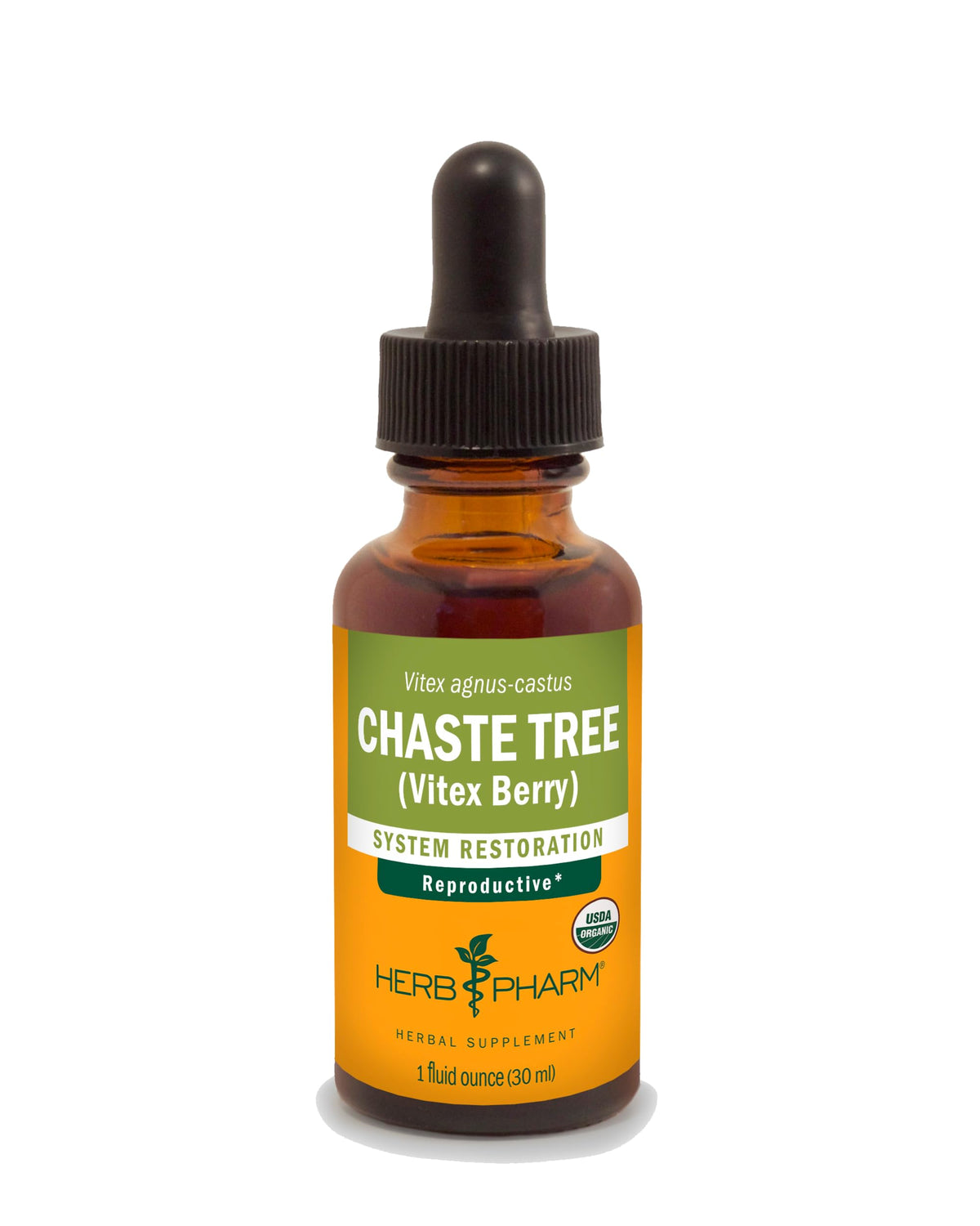 Herb Pharm Extrait Liquide de Gattilier 30 ml bouteille avant