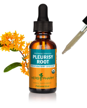 Herb Pharm Extrait Liquide de Racine de Pleurisy 1 Fl Oz vue avant