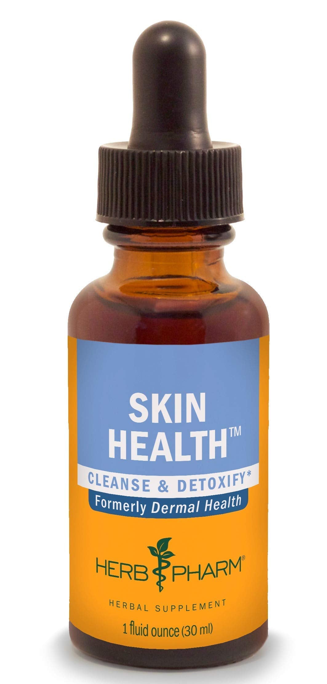 Herb Pharm Formule Liquide pour la Peau 1 Oz vue avant avec étiquette