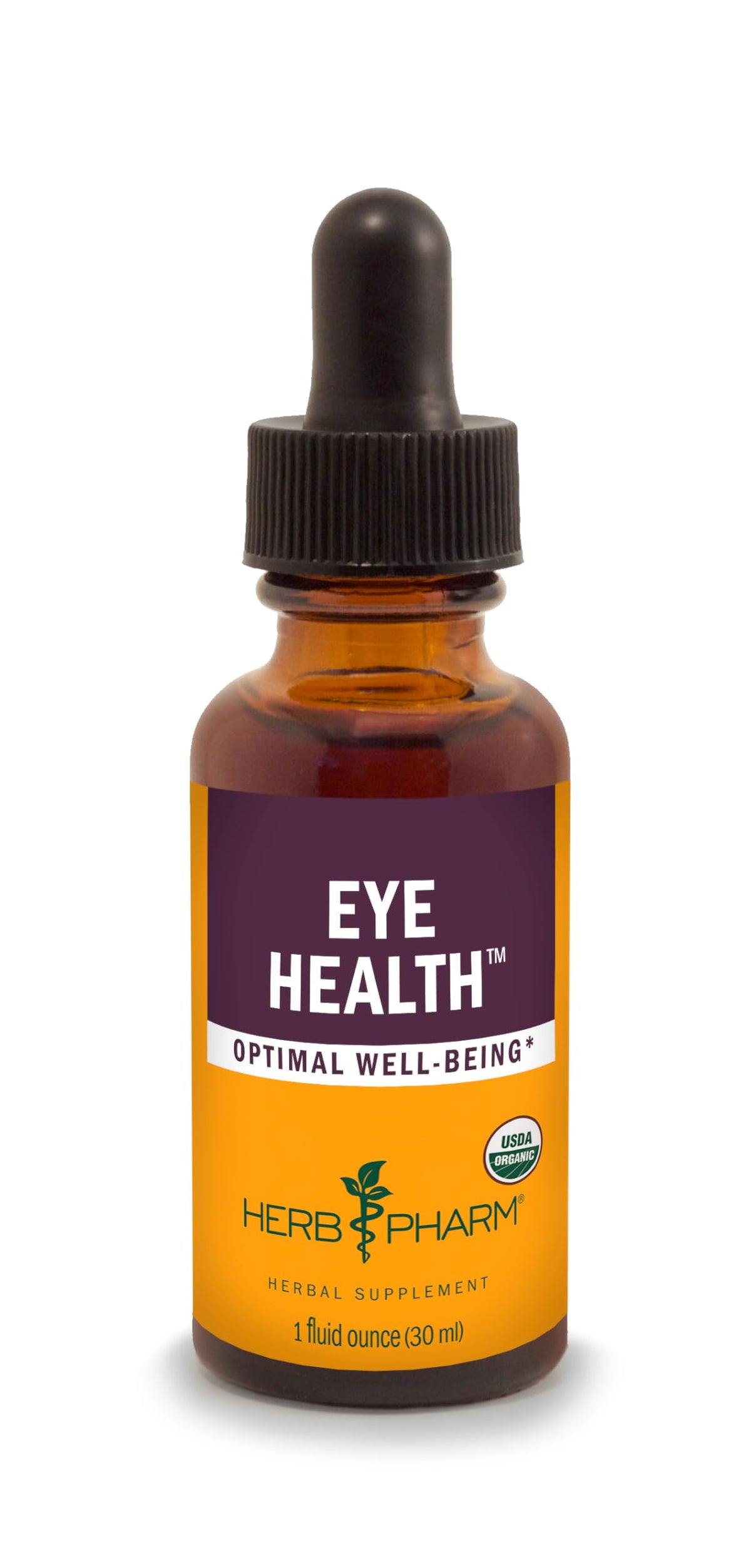 Herb Pharm Formule Liquide pour la Santé des Yeux bouteille vue de face