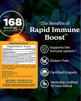 Herb Pharm Teinture Echinacea 118 ml compte-gouttes