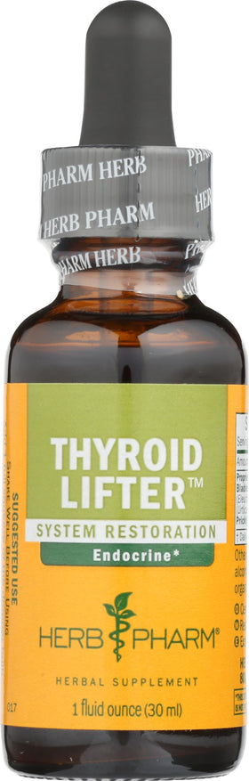 Herb Pharm Thyroid Lifter 100g flacon vue de face