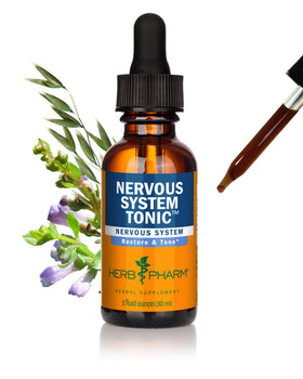 Herb Pharm Tonic Système Nerveux 30 ml vue avant avec étiquette