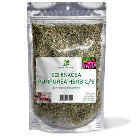 Herb To Body Echinacea finement hachée en sachet refermable de 4oz
