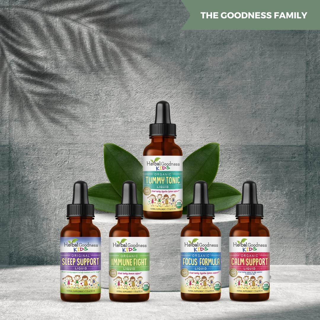 Herbal Goodness Kids Magnesium Glycinate + Citrate 82g ingredients list