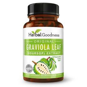 Herbal Goodness Soursop Bio 60 Capsules vue avant