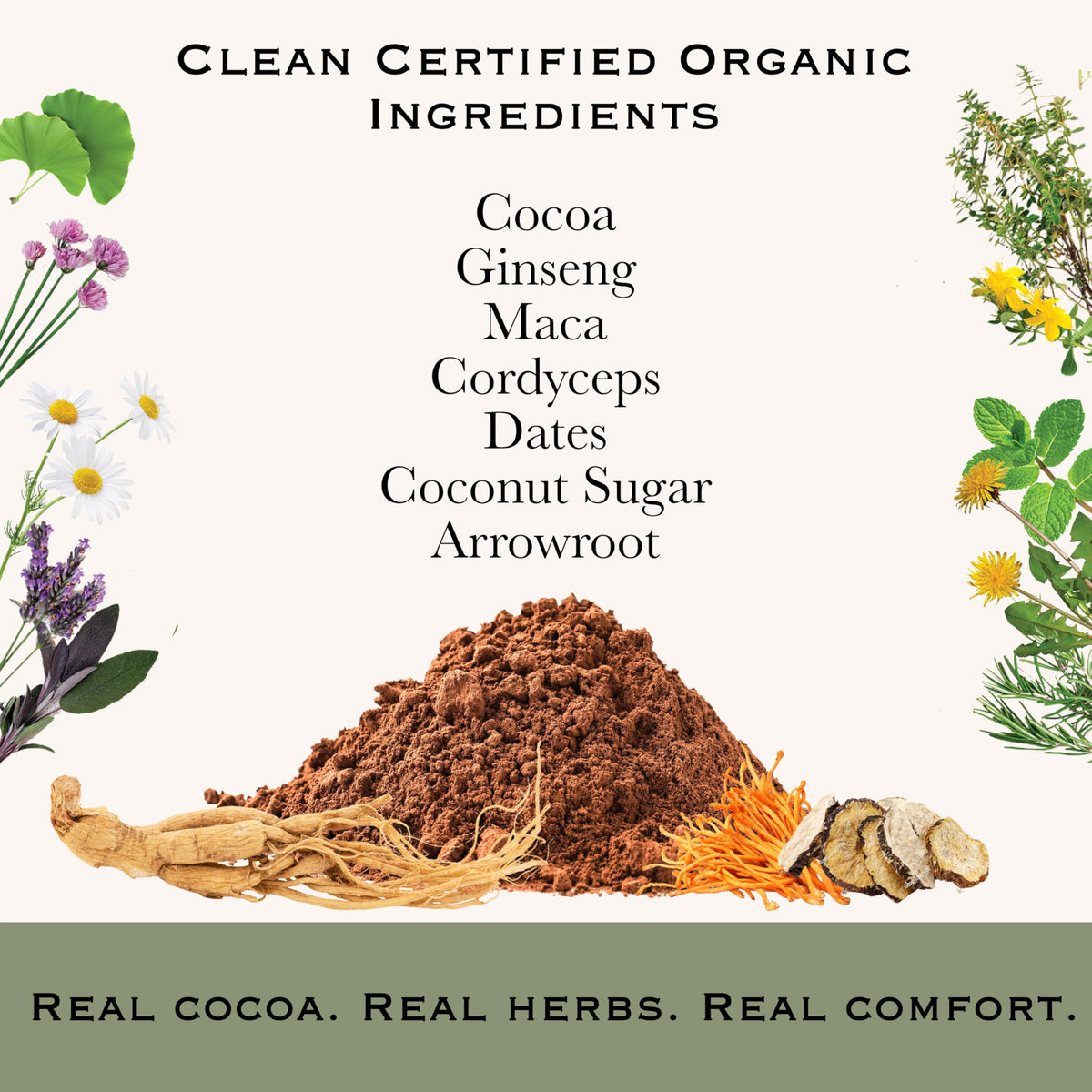 Herbal Roots Poudre de Cacao Énergétique Bio 240g en préparation