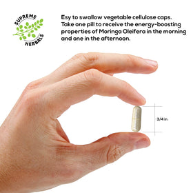 HERBALS Poudre de Feuille de Moringa 500mg emballage