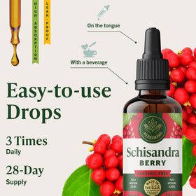 HERBAMAMA Baies de Schisandra avec des fruits frais