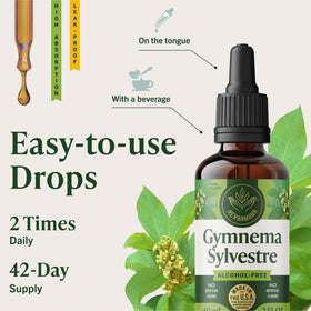 HERBAMAMA Gymnema Sylvestre 209g vue de côté