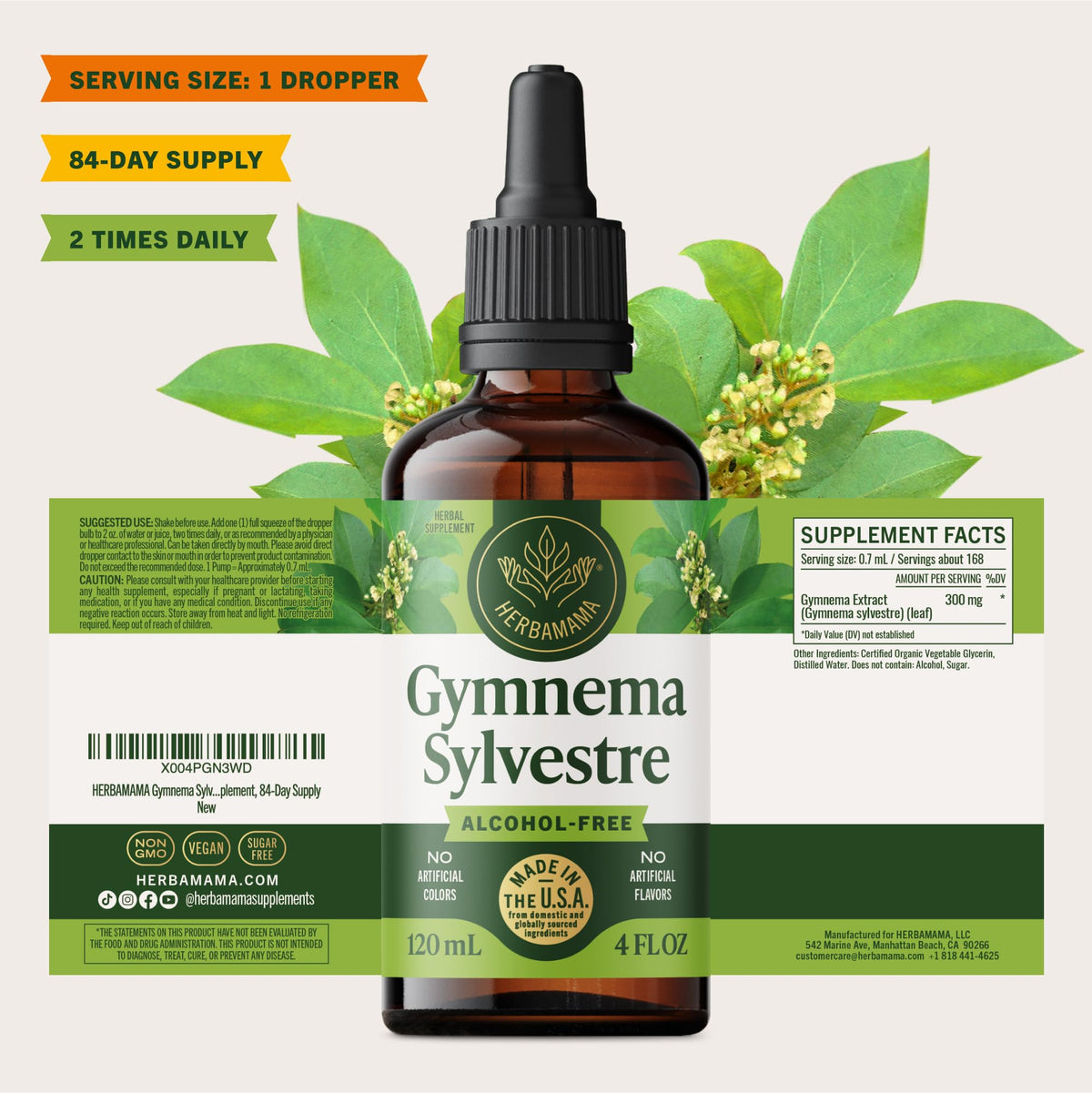HERBAMAMA Gymnema Sylvestre dans un cadre naturel