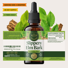 HERBAMAMA Slippery Elm 159g avec des fruits frais