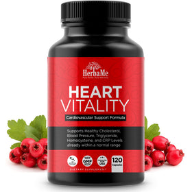 HerbaMe Complément Alimentaire Santé Cardiaque 159g vue avant