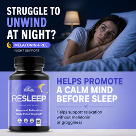 HerbaMe Complément Alimentaire Sommeil 91g arrière