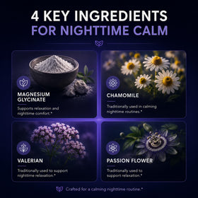 HerbaMe Complément Alimentaire Sommeil 91g avec ingrédients