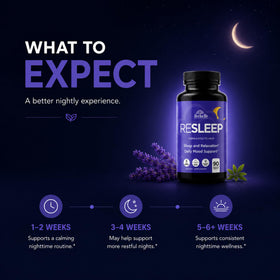 HerbaMe Complément Alimentaire Sommeil 91g sur une table