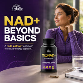 HerbaMe NAD+ Support 60 capsules emballage
