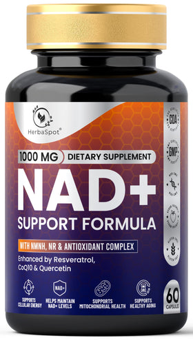 HerbaSpot 17-en-1 NAD+ 1000mg boîte vue avant