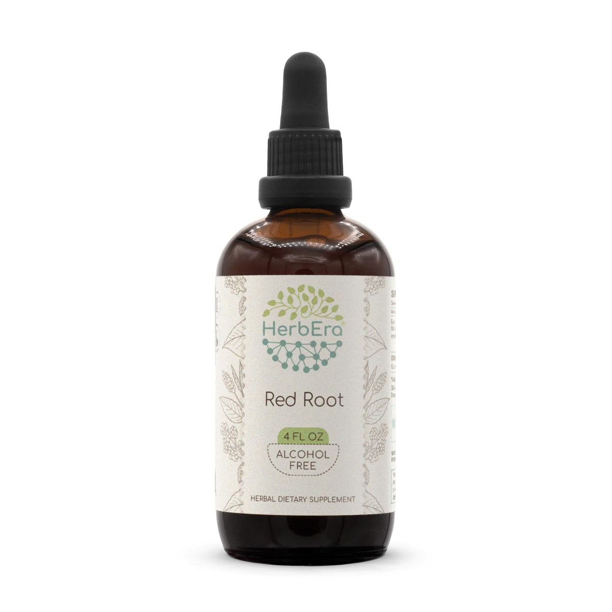 HerbEra extrait liquide de racine rouge 118 ml face avant