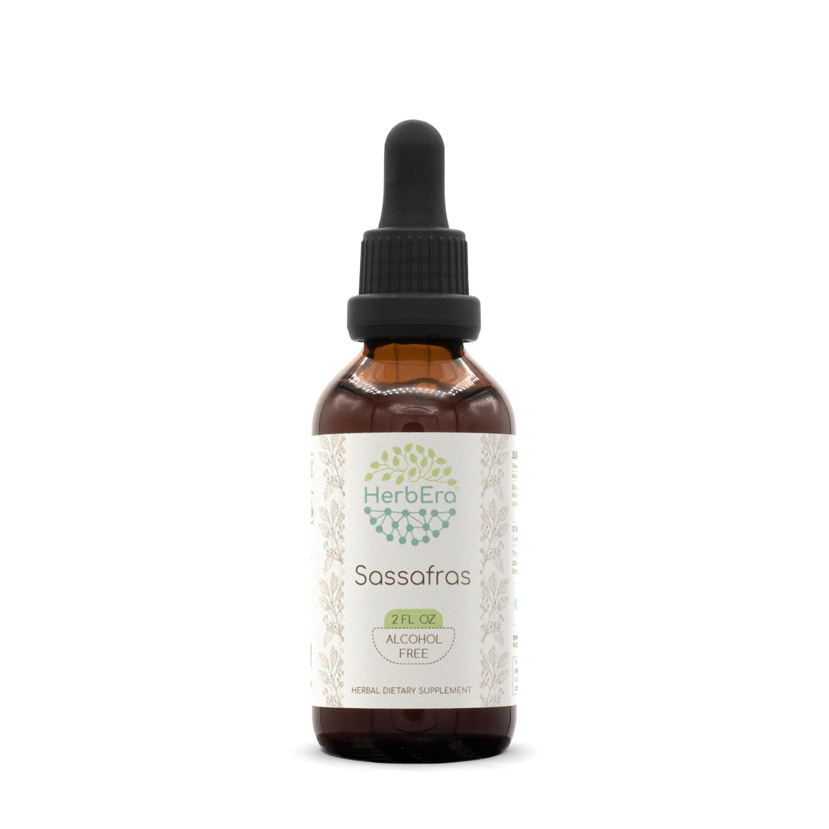 HerbEra Extrait Liquide de Sassafras 60 ml vue de face