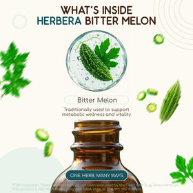 HerbEra Melon amer Bio 2 fl oz emballage