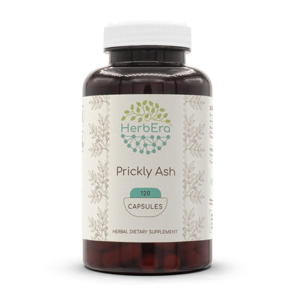 HerbEra Prickly Ash 120 Capsules vue de face