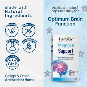HERBION capsules en main pour une prise quotidienne
