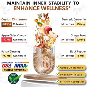 Herbpy Compléments Alimentaires Ceylan Cannelle 6en1 capsules