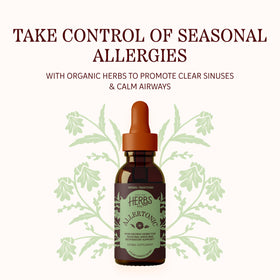 Herbs Etc. Allertonic extrait liquide 2 fl oz en environnement naturel