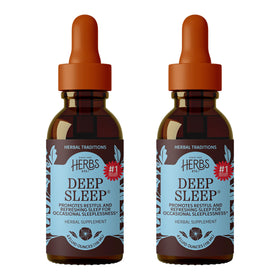 Herbs Etc. Extrait Liquide Deep Sleep Classic 4 fl oz, vue avant