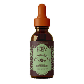 Herbs Etc. Respiratonic Extrait Liquide 60 ml, vue avant avec étiquette