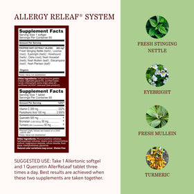 Herbs Etc. Système Allergy ReLeaf, présentation des comprimés