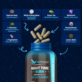 Herbtonics Sommeil et Métabolisme avec racine de valériane