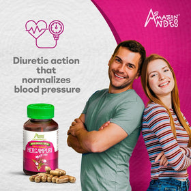 Hercampuri Capsules 1500mg avec ananas en arrière-plan