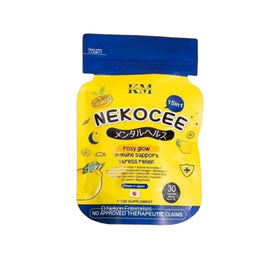 HerSkin Nekothione Glutathione et Nekocee emballage et capsules