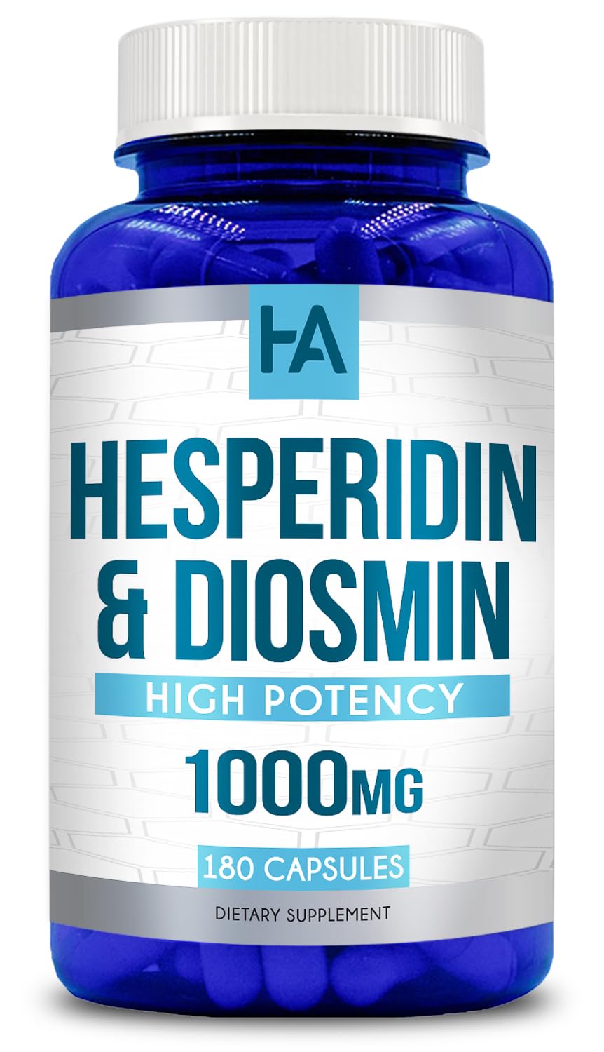 Hesperidin Plus 1000mg 180 gélules végétariennes vue de face