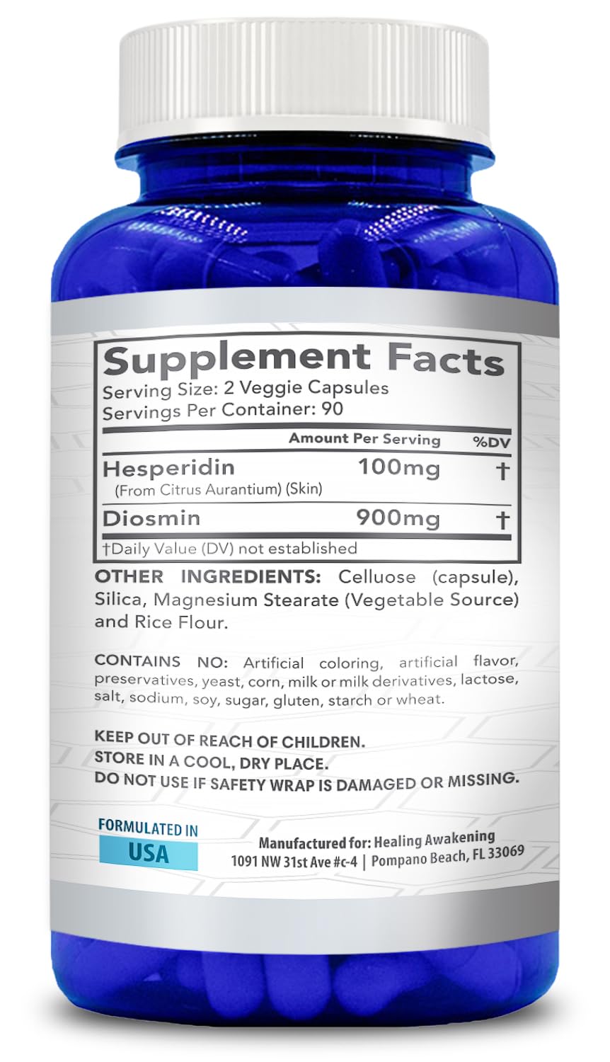 Hesperidin Plus 1000mg gélules végétariennes avec emballage