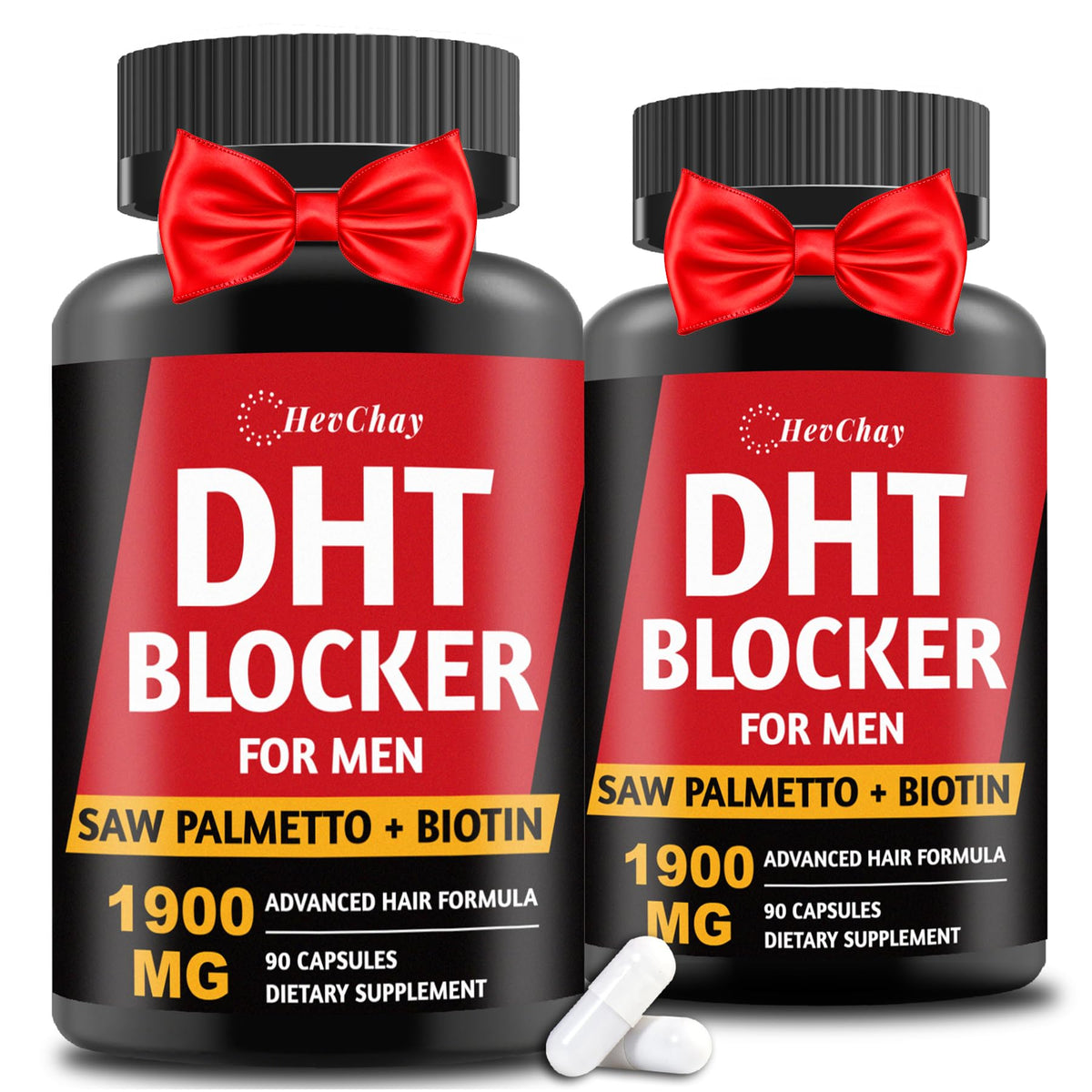 HevChay DHT Blocker 180 capsules vue de face