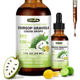 HIIHONE Soursop 8-en-1 flacon de 60 ml vue de face