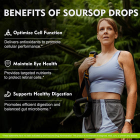 HIIHONE Soursop 8-en-1 flacon ouvert avec gouttes