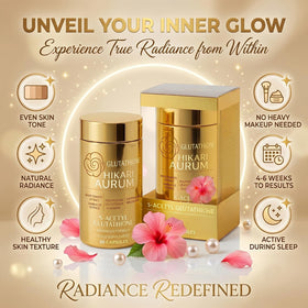 Hikari Aurum Glutathione Capsule avec ingrédients principaux
