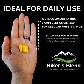 HIKER'S BLEND Complément Alimentaire Articulaire avec ingrédients naturels