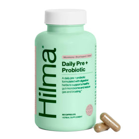 Hilma Pré et Probiotique 60 capsules végétaliennes, vue de face