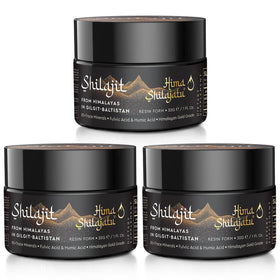 Hima Shilajatu résine de shilajit organique pure en pot
