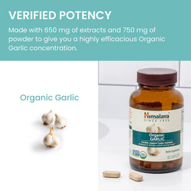Himalaya Ail Bio 1400 mg, ingrédients et certification bio