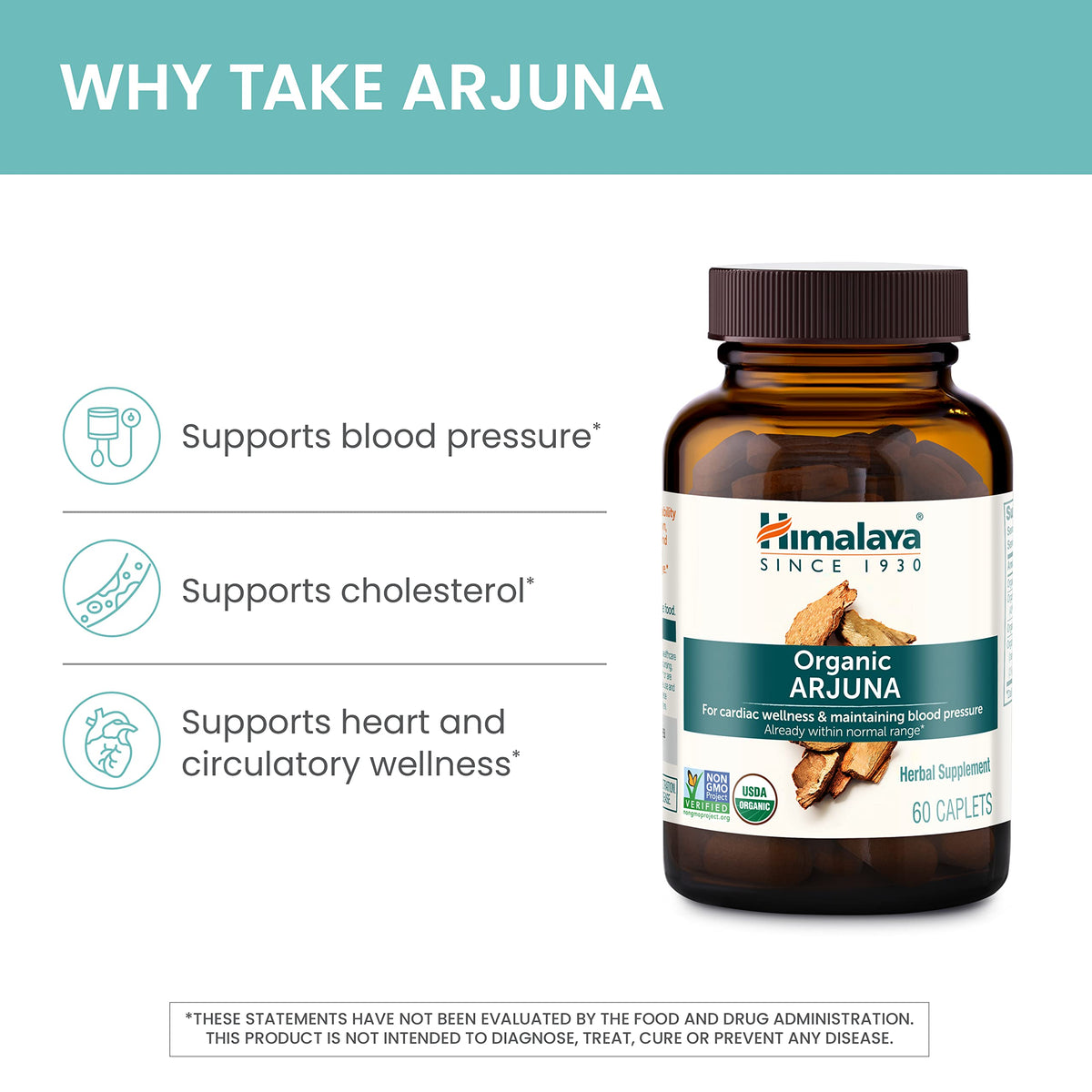 Himalaya Arjuna Capsules 700 mg prise en main