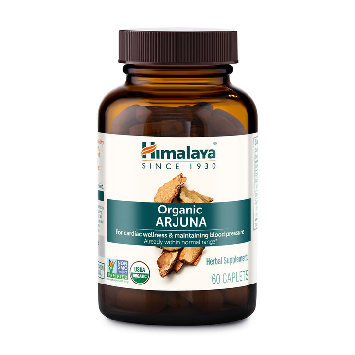 Himalaya Arjuna Capsules 700 mg vue de face avec étiquette