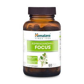 Himalaya Ashwagandha+ Focus 1690 mg gélules vue de face
