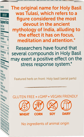 Himalaya Basilic Sacré 720mg 60 Capsules en gros plan