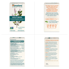Himalaya Basilic Sacré 720mg 60 Capsules en mode de vie